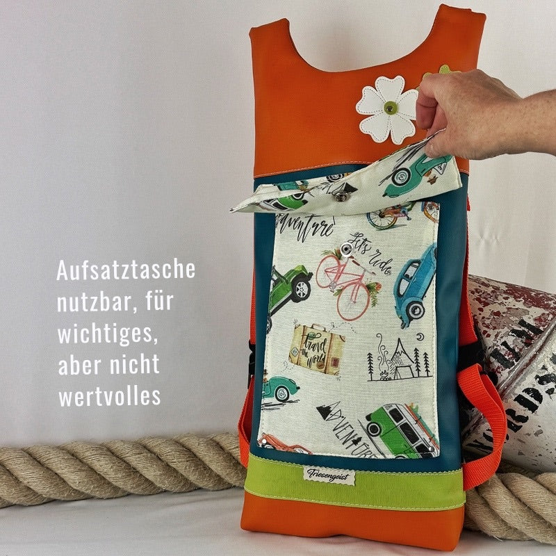 Damen -und Herrenrucksack Vera
