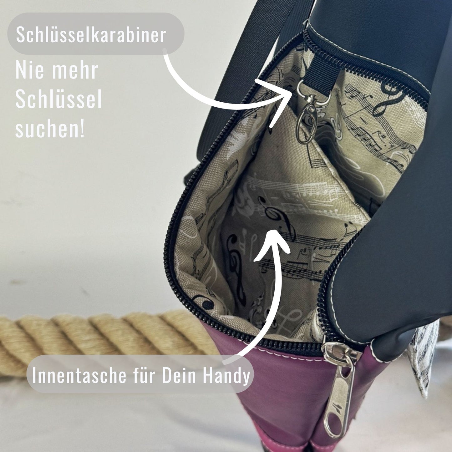Damen- und Herrenrucksack Faried