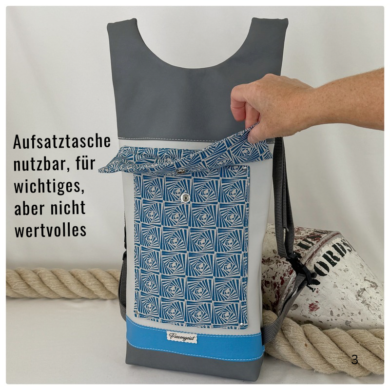Damen- und Herrenrucksack Brigitta