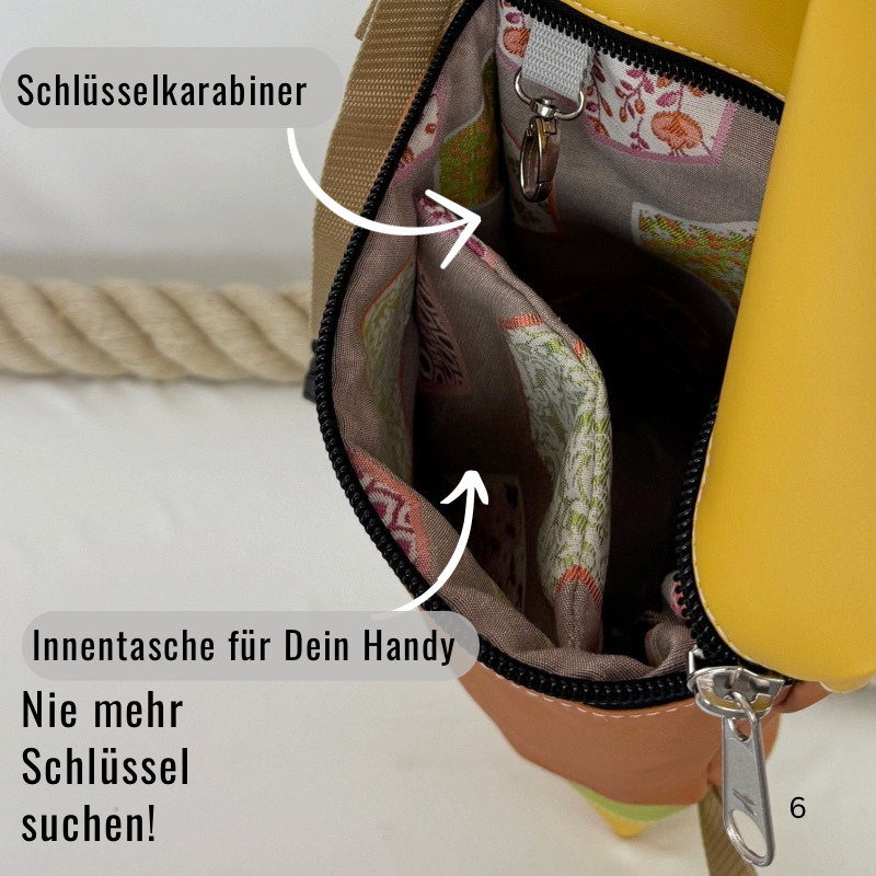 Damen- und Herrenrucksack Wally