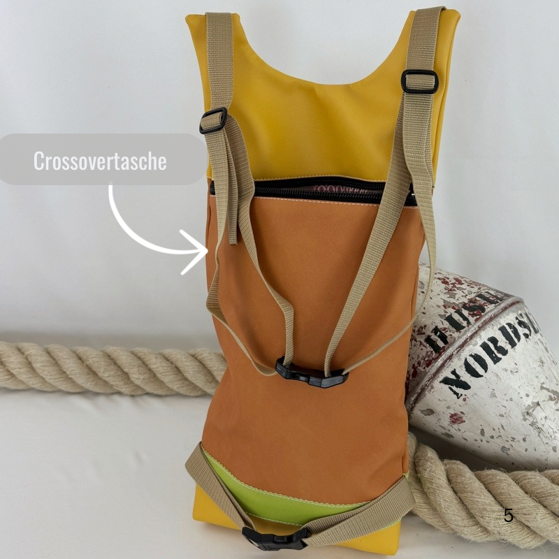 Damen- und Herrenrucksack Wally