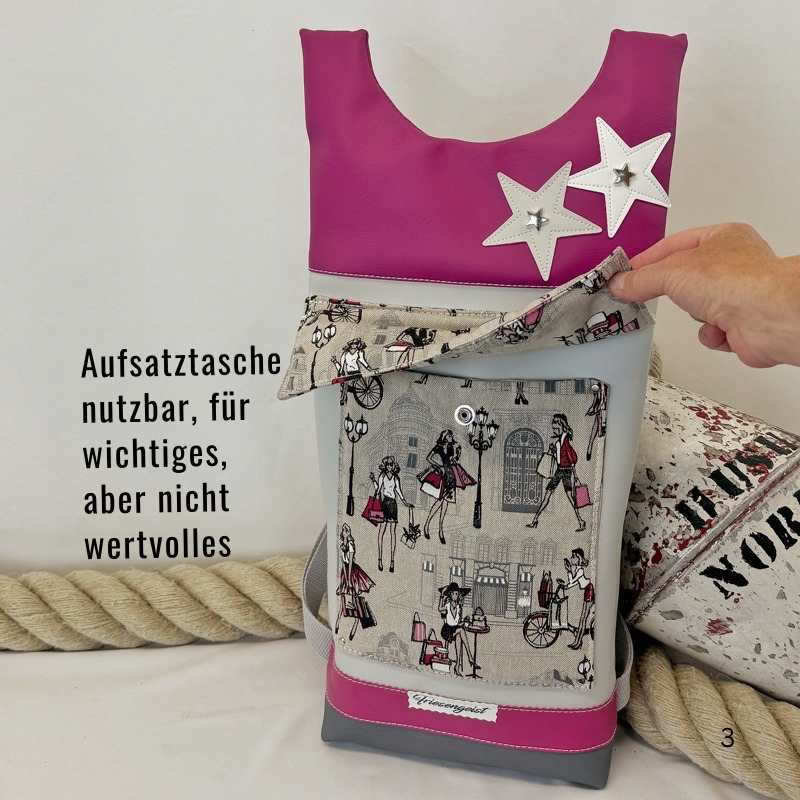 Damen- und Herrenrucksack Cordula