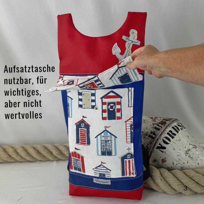Damen- und Herrenrucksack Föhr