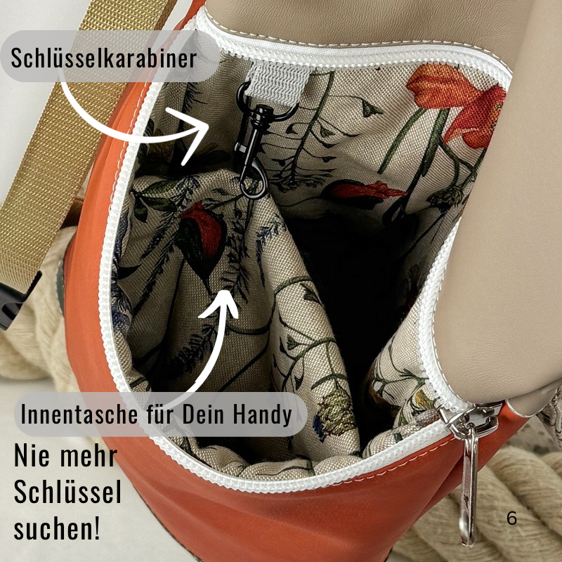 Damen- und Herrenrucksack Sona