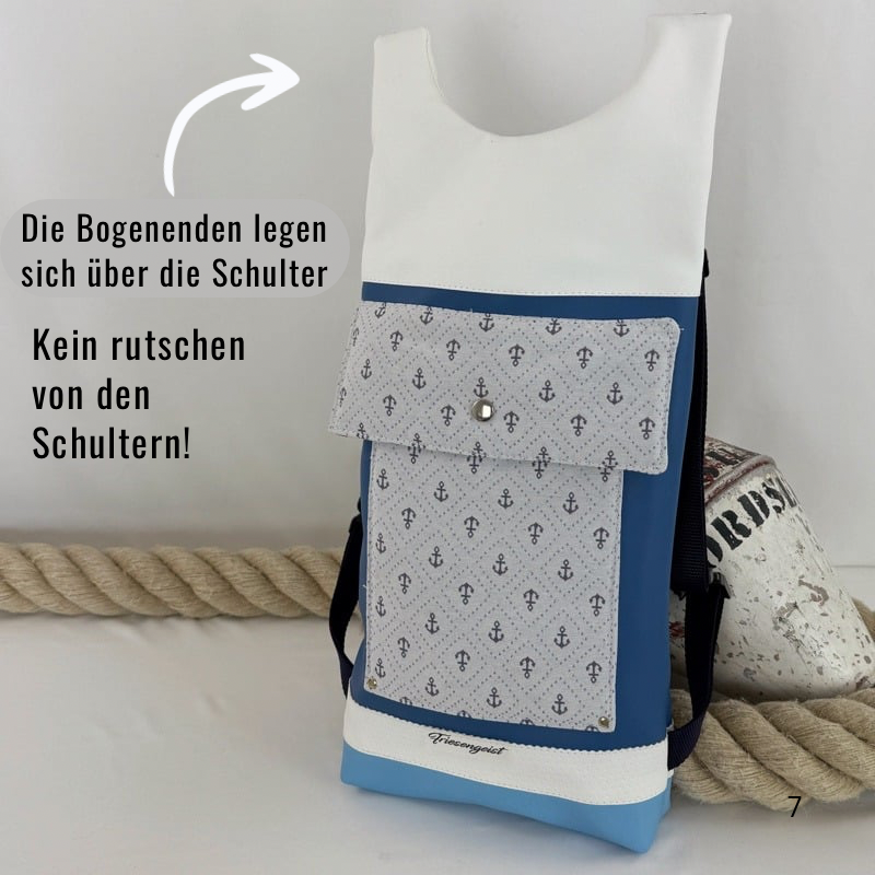 Damen- und Herrenrucksack Wabs