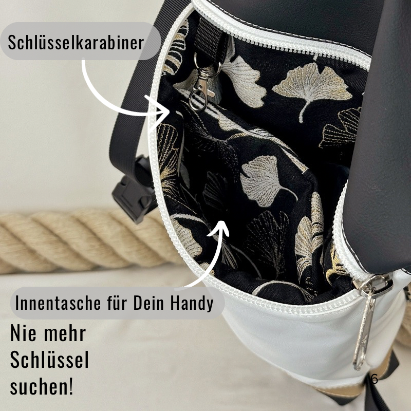Damen- und Herrenrucksack Olivia