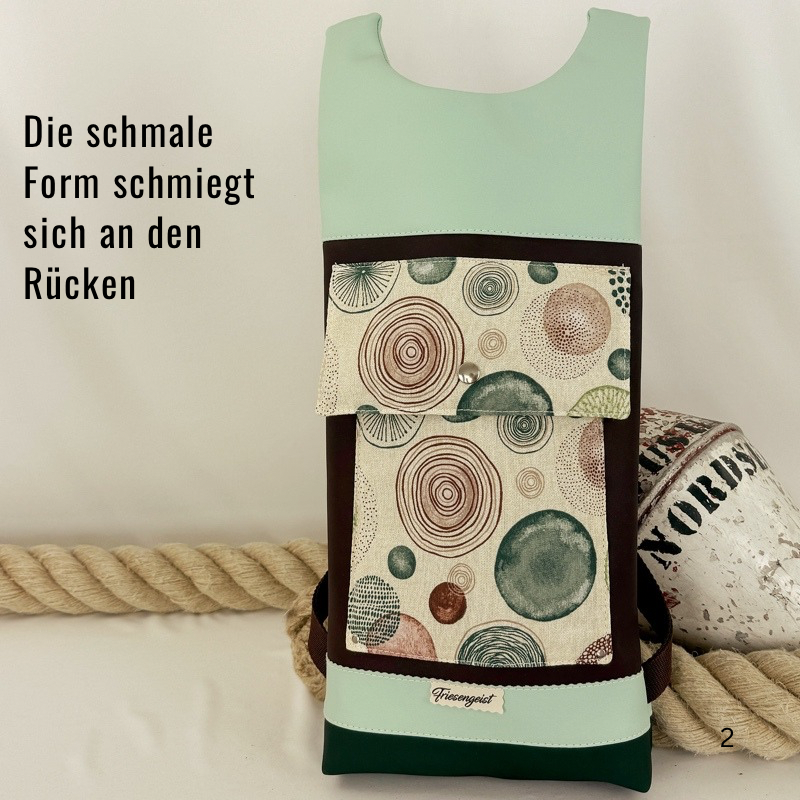 Damen- und Herrenrucksack Agnes
