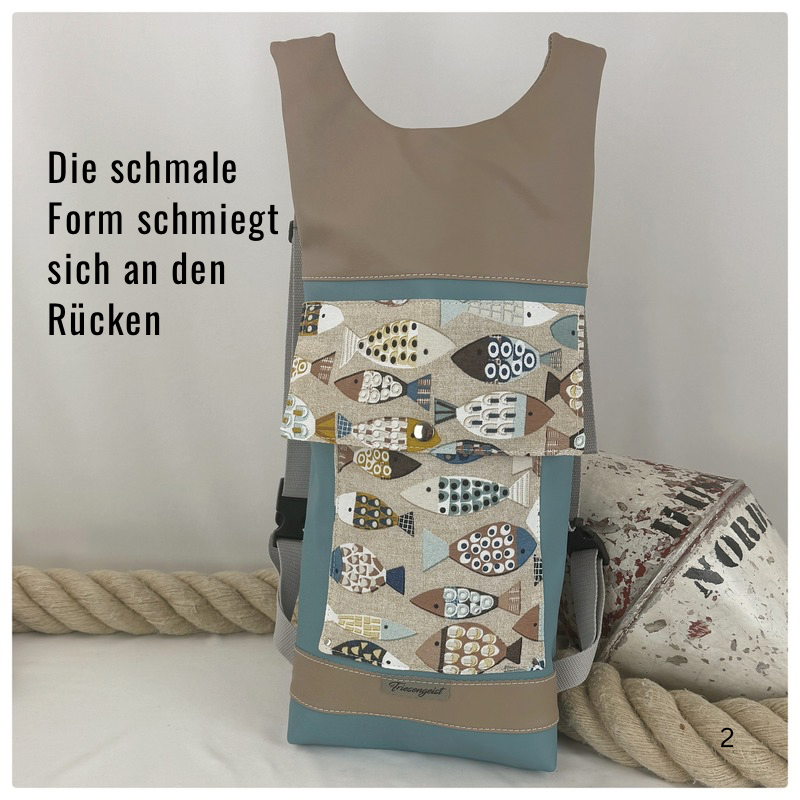 Damen- und Herrenrucksack Finja