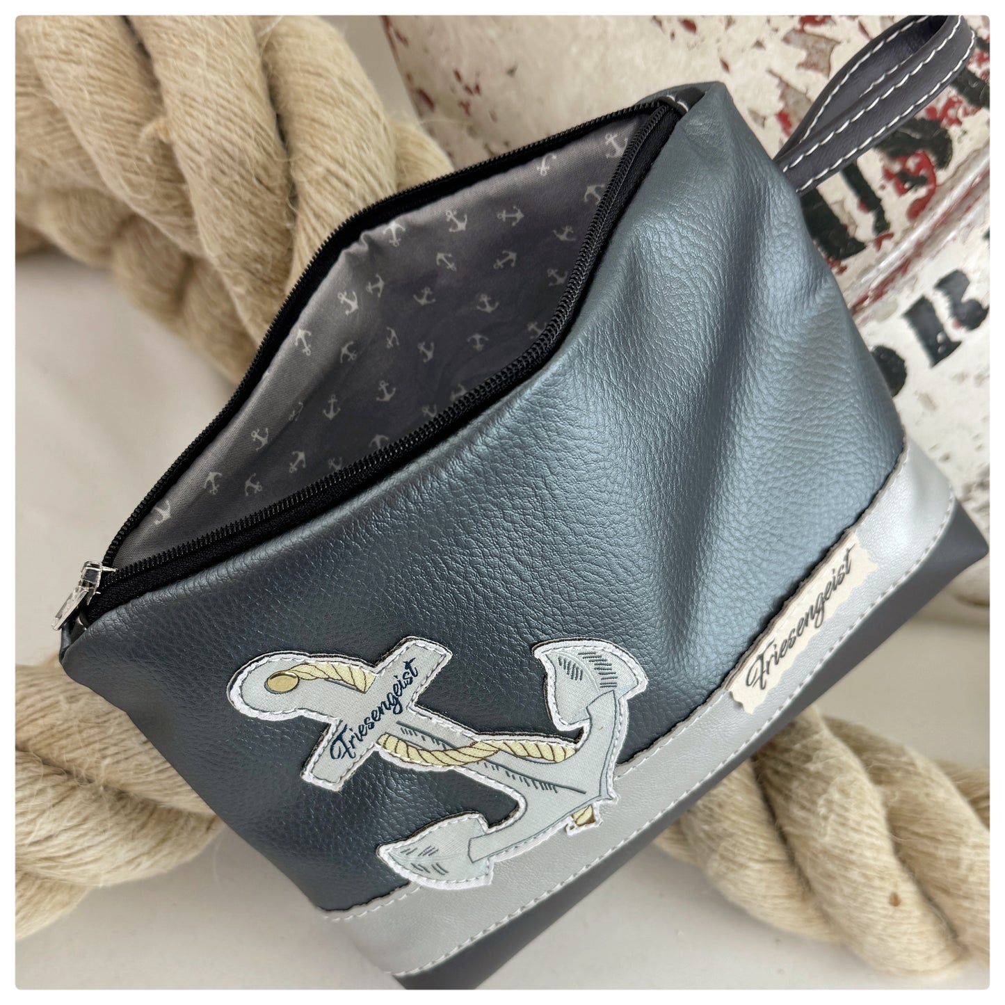 Kosmetiktasche, Multimediatasche Damp