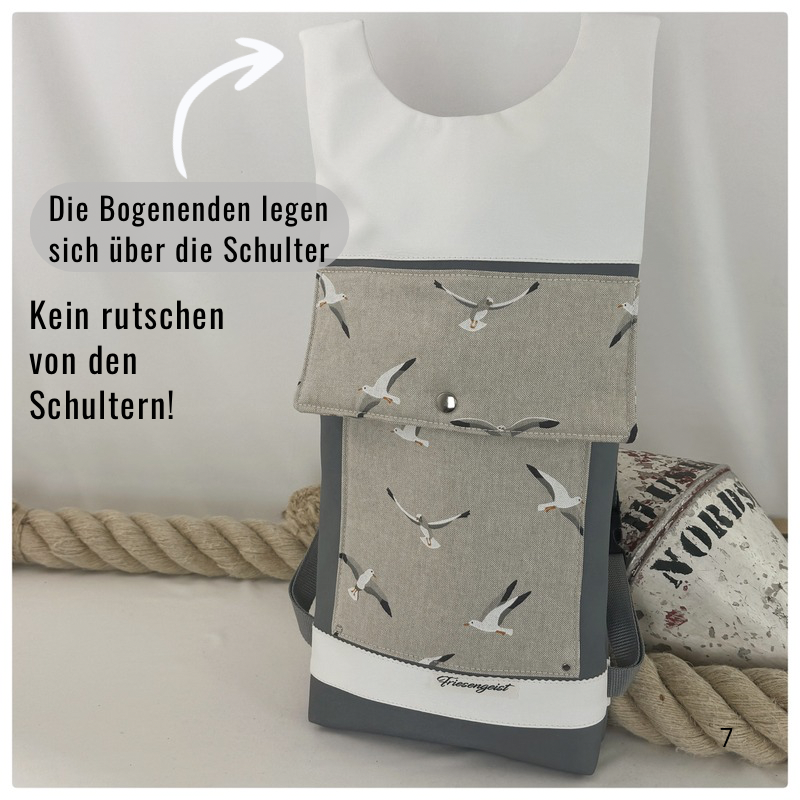 Damen- und Herrenrucksack Molly