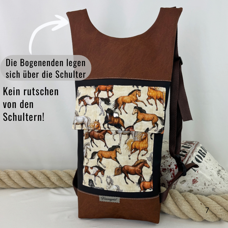 Damen- und Herrenrucksack Carlos