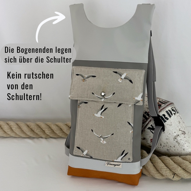 Damen- und Herrenrucksack Molly