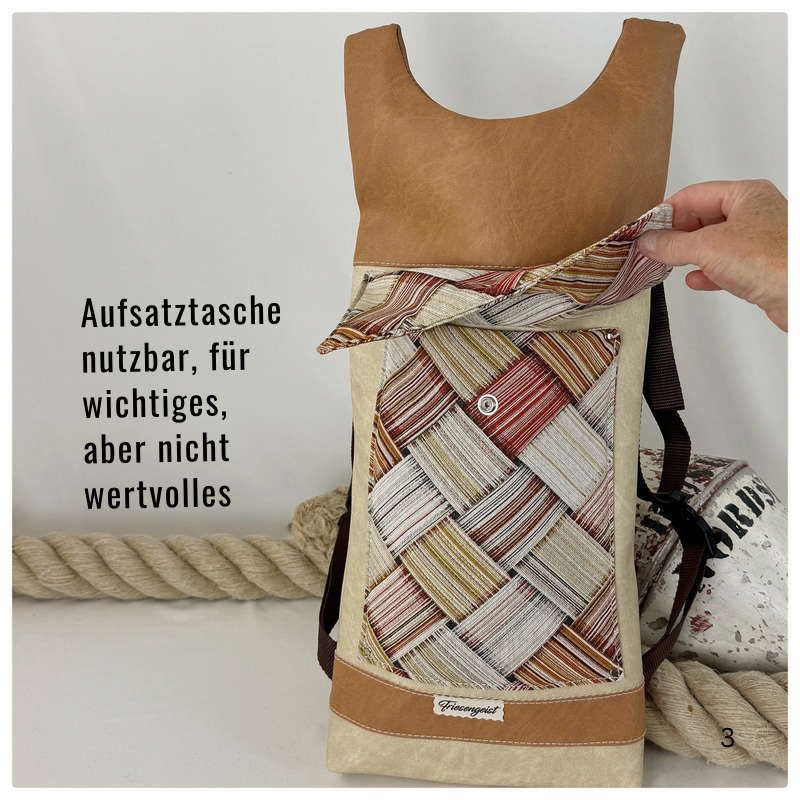 Damen- und Herrenrucksack Karin