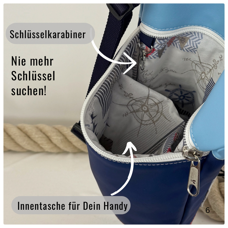 Damen- und Herrenrucksack Skagen