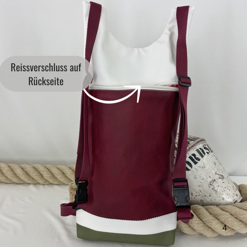 Damen- und Herrenrucksack Zoe
