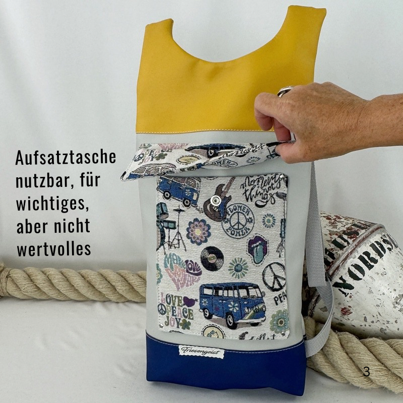 Damen- und Herrenrucksack Conny