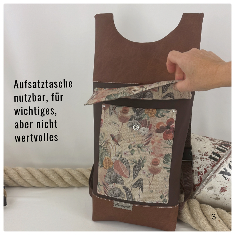 Damen- und Herrenrucksack Helene