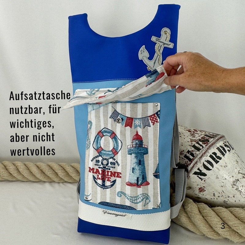Damen- und Herrenrucksack Süderoog