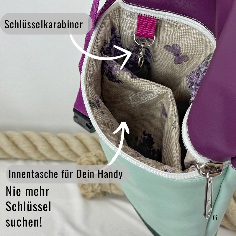 Damen- und Herrenrucksack Ina