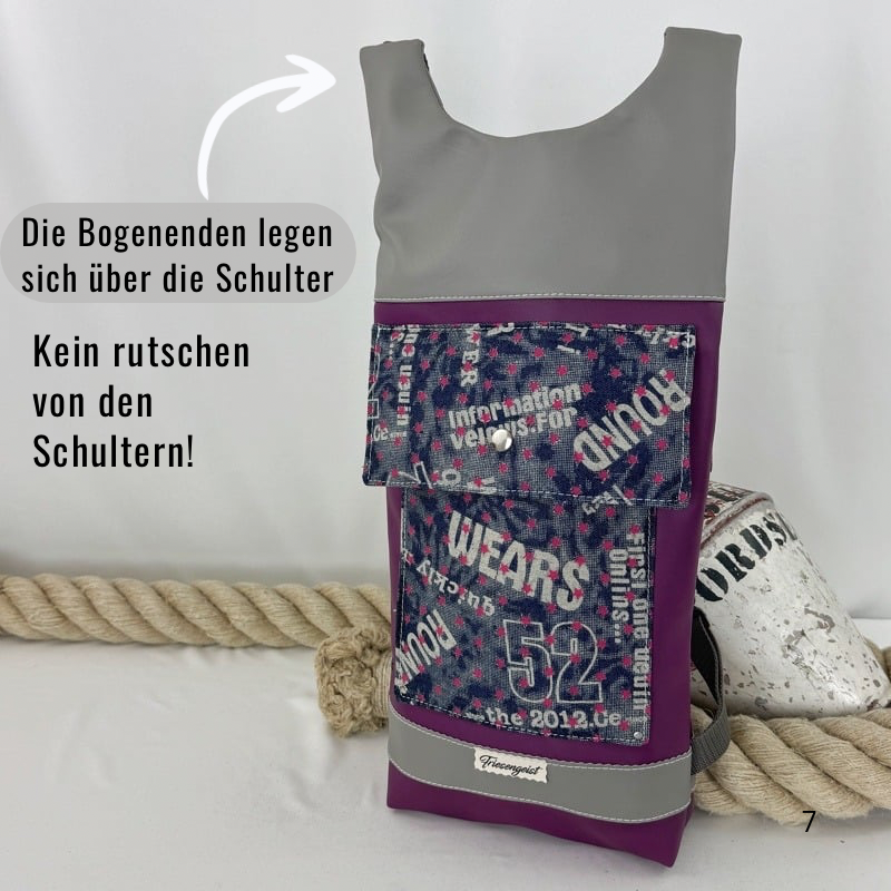 Damen- und Herrenrucksack Jette