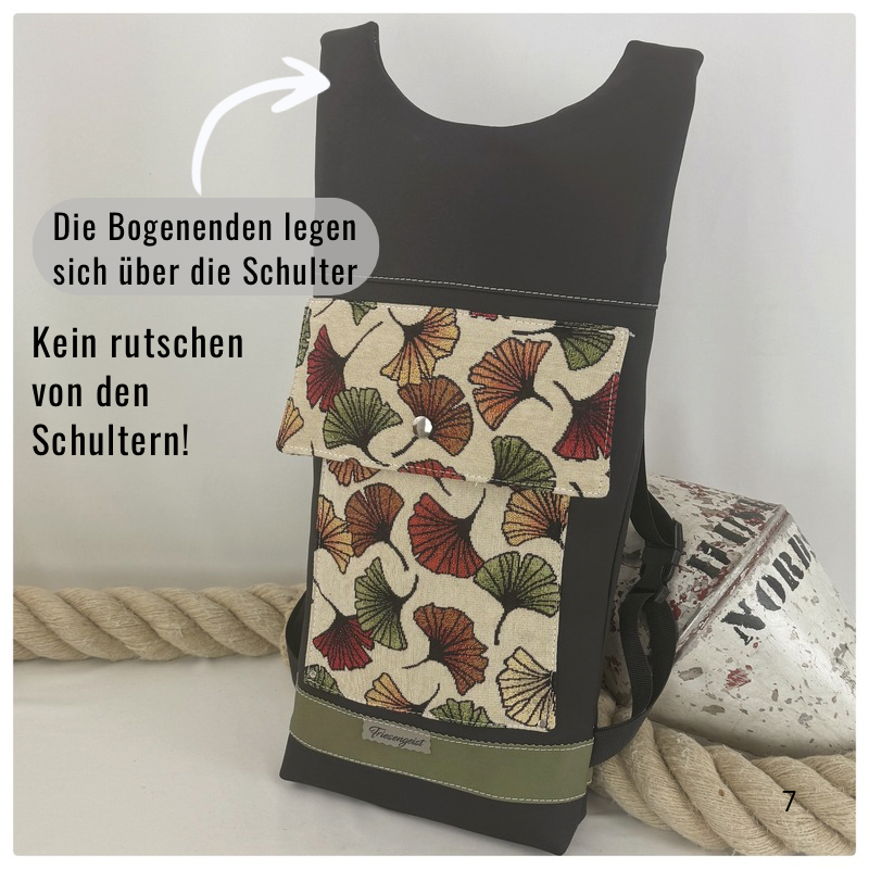 Damen- und Herrenrucksack Marlene