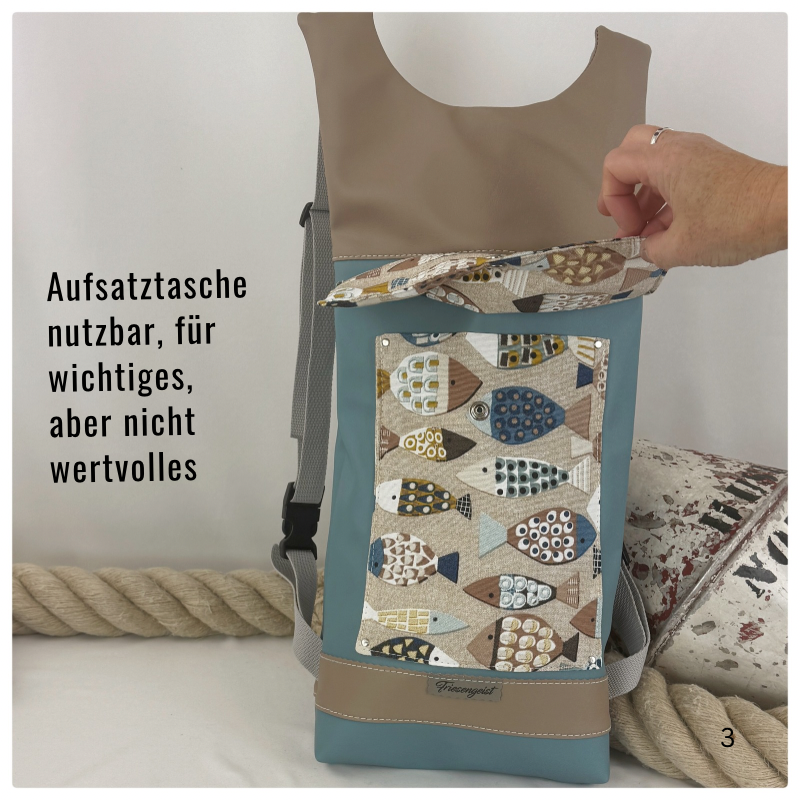 Damen- und Herrenrucksack Finja