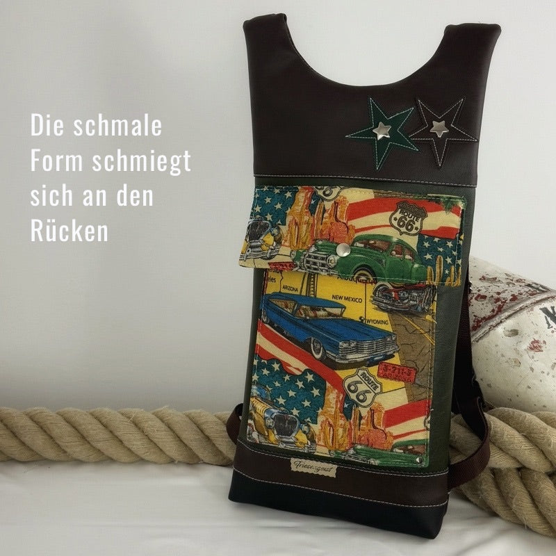 Damen -und Herrenrucksack Tom
