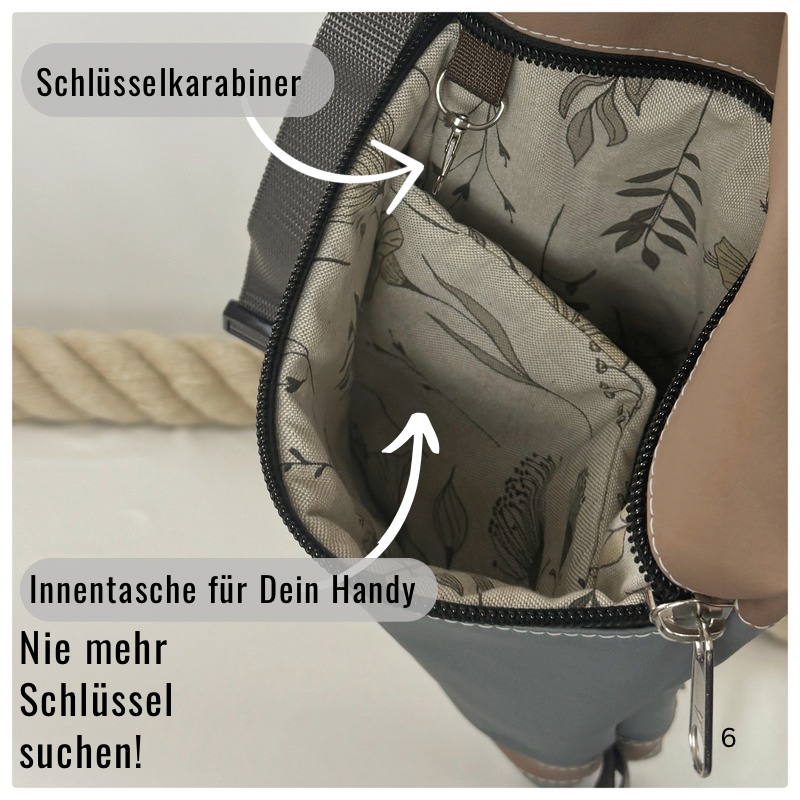 Damen- und Herrenrucksack Mona