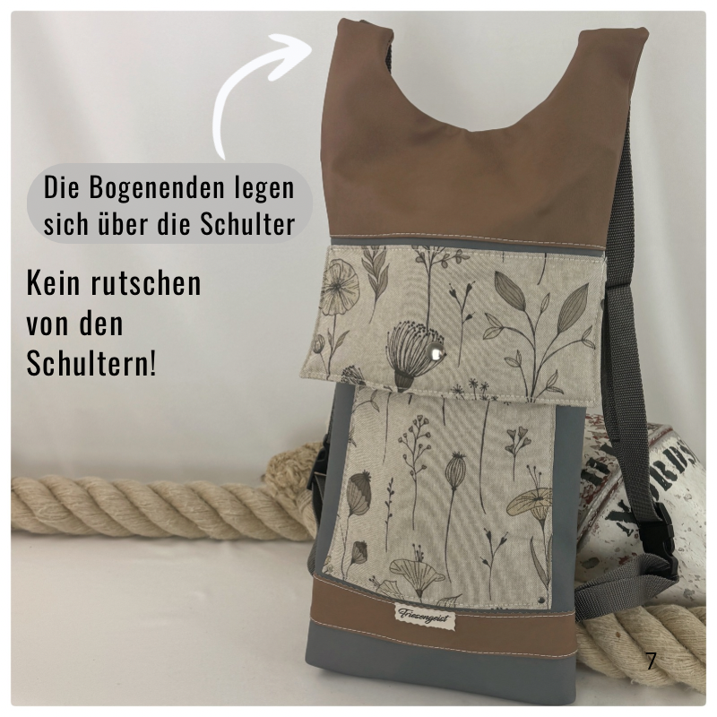 Damen- und Herrenrucksack Mona
