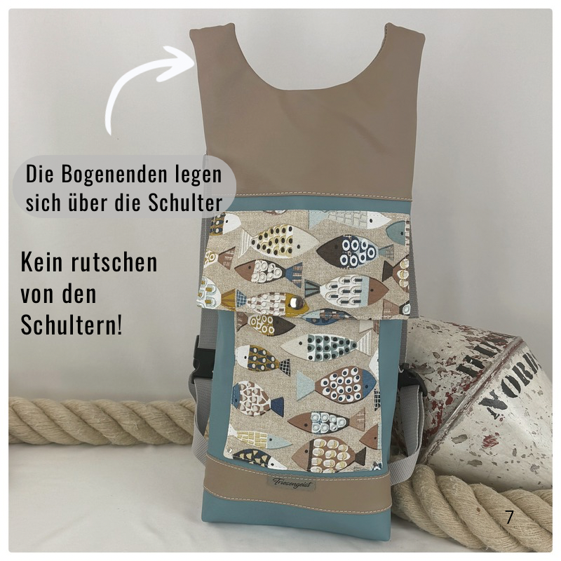 Damen- und Herrenrucksack Finja