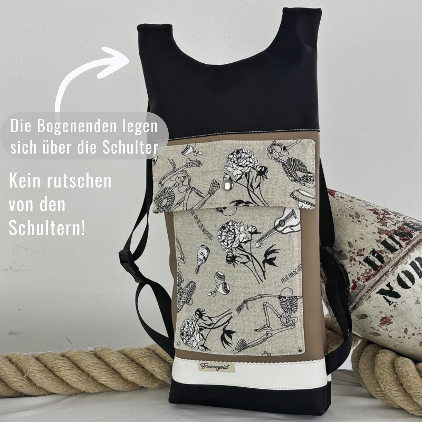 Damen -und Herrenrucksack Solvey