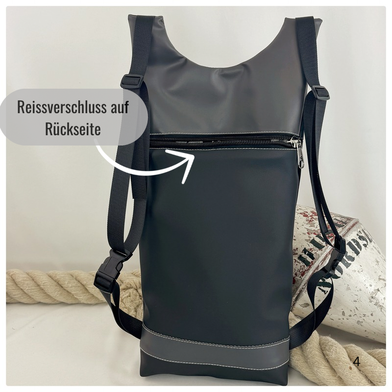 Damen- und Herrenrucksack Gingko Gold