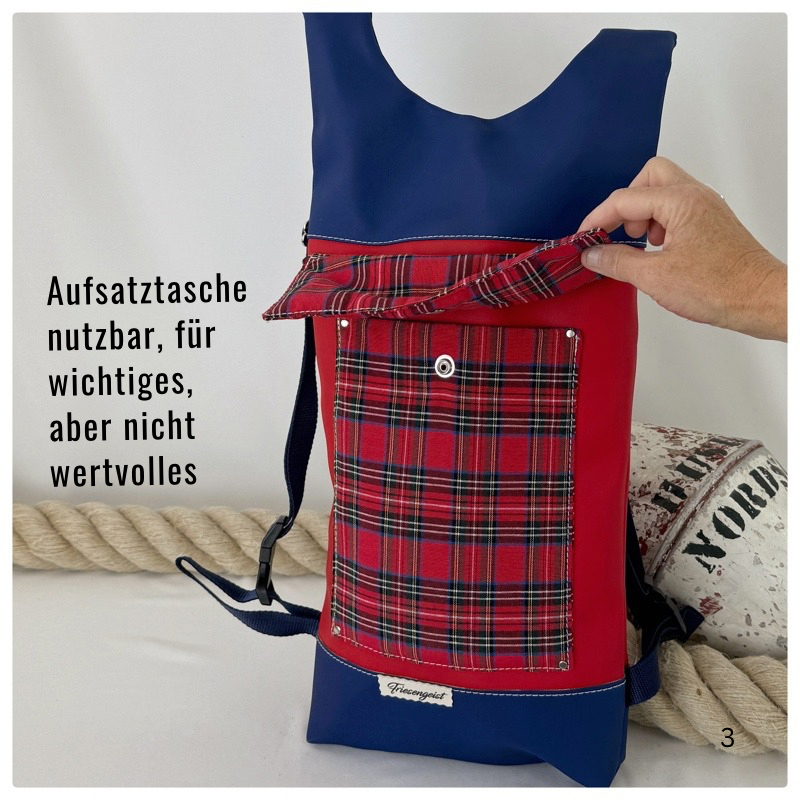 Damen- und Herrenrucksack Edward