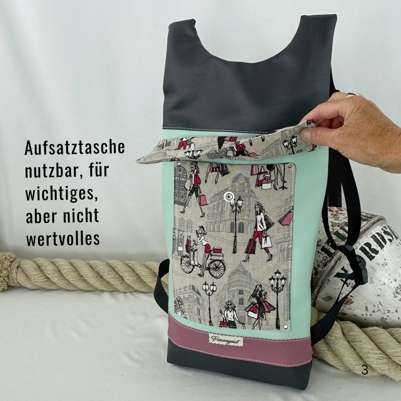 Damen- und Herrenrucksack Solvey