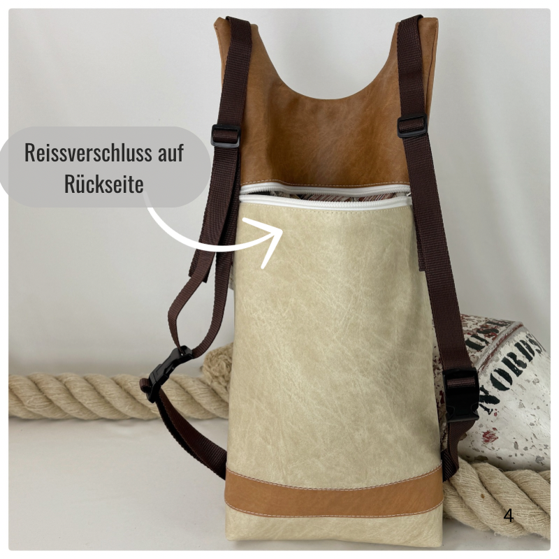 Damen- und Herrenrucksack Karin