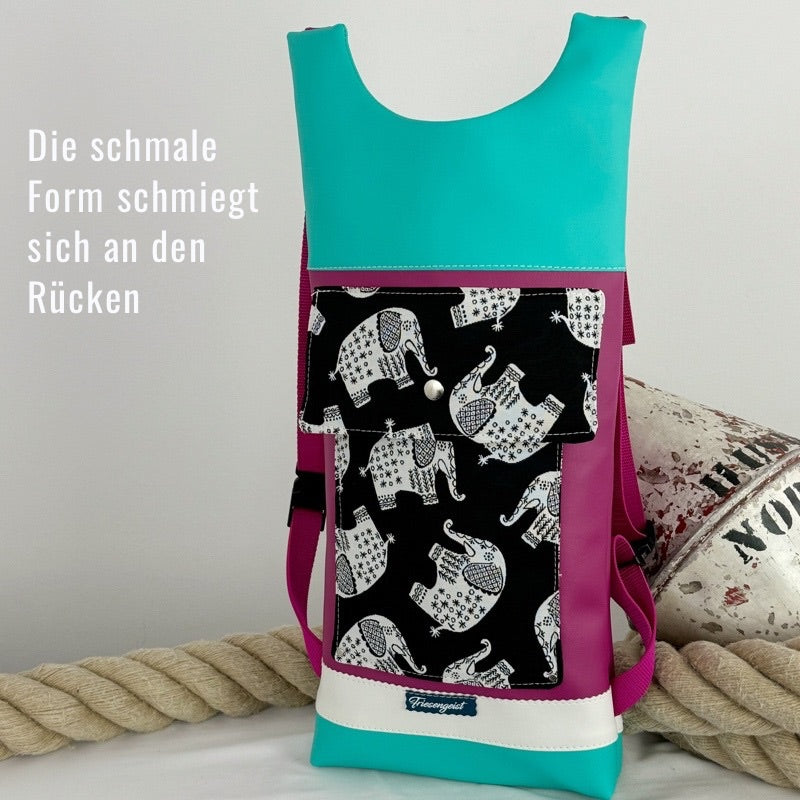 Damen- und Herrenrucksack Funny