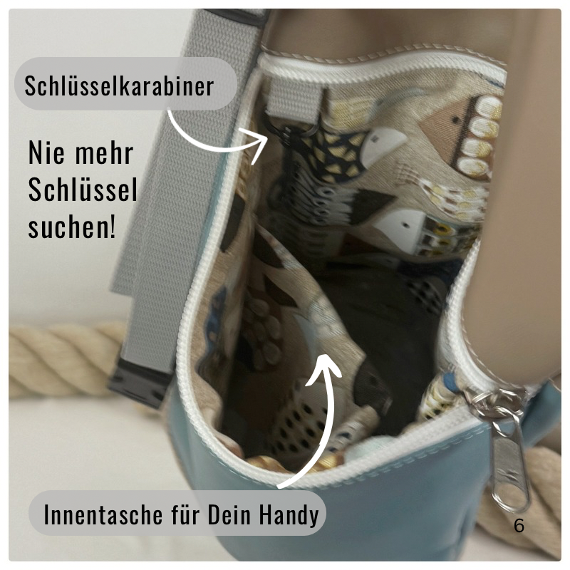 Damen- und Herrenrucksack Finja