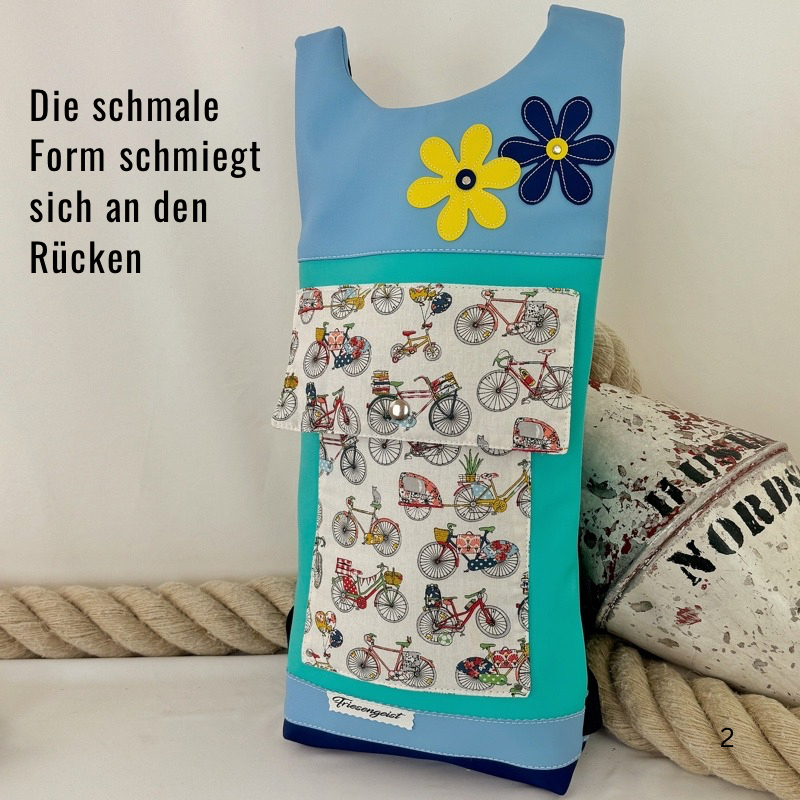Damen- und Herrenrucksack Bärbel