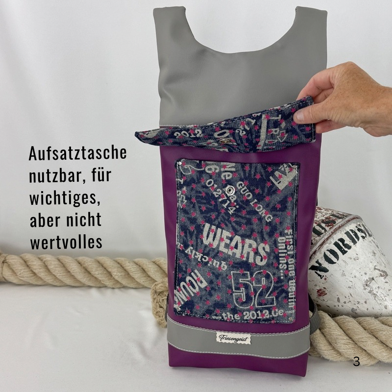 Damen- und Herrenrucksack Jette