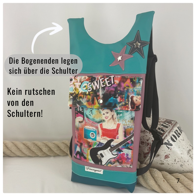 Damen- und Herrenrucksack Celina