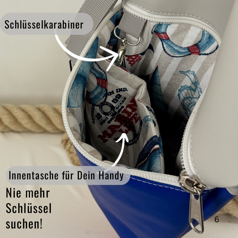 Damen- und Herrenrucksack Föhr