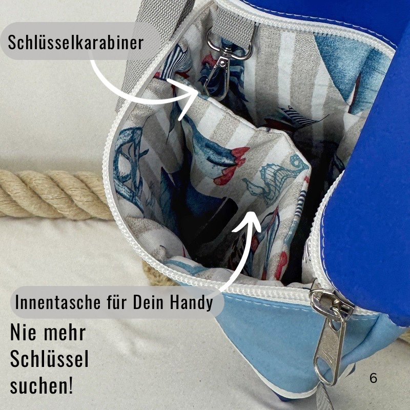 Damen- und Herrenrucksack Süderoog
