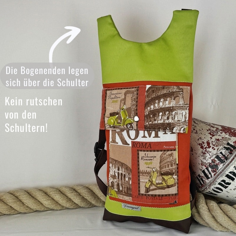 Damen -und Herrenrucksack Romana