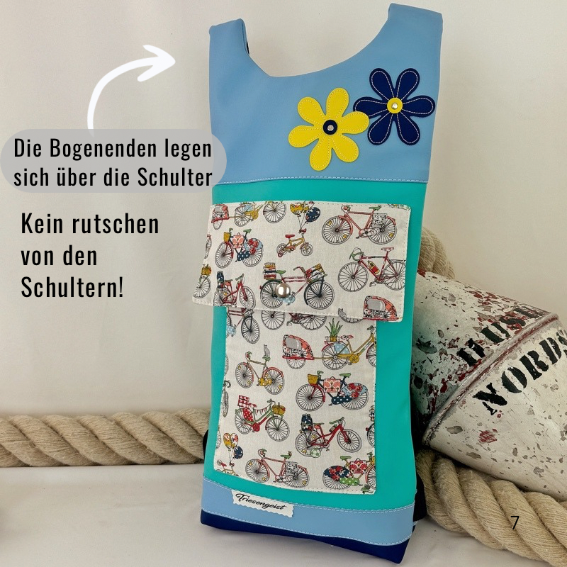 Damen- und Herrenrucksack Bärbel