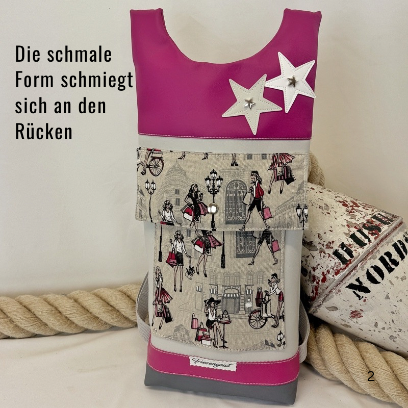 Damen- und Herrenrucksack Cordula