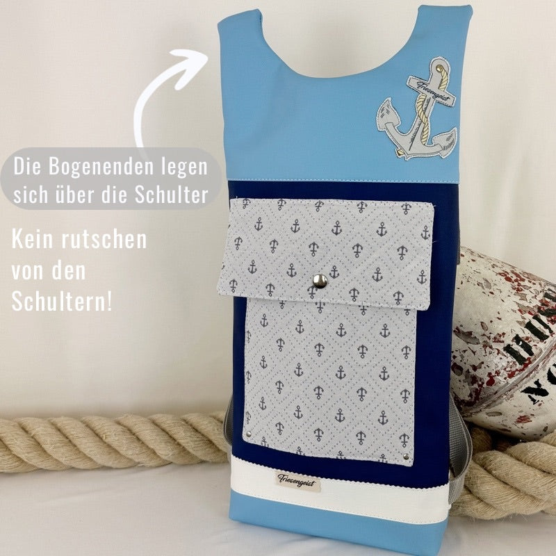 Damen- und Herrenrucksack Prerow