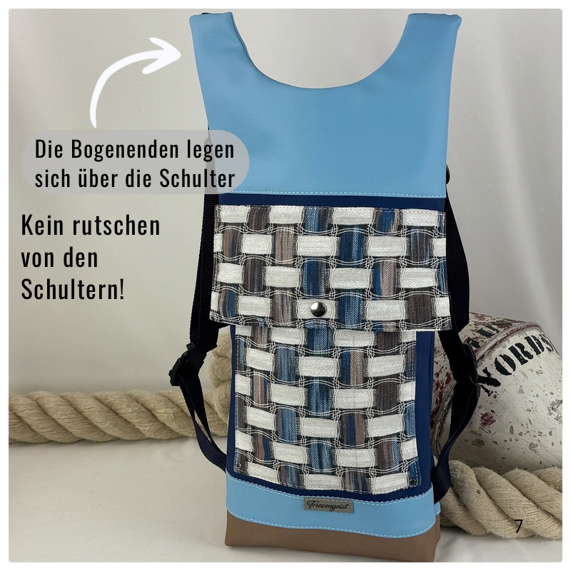 Damen- und Herrenrucksack Katja