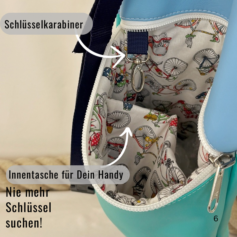 Damen- und Herrenrucksack Bärbel