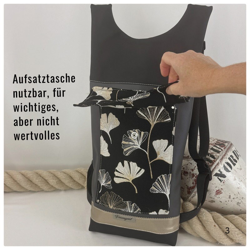 Damen- und Herrenrucksack Gingko