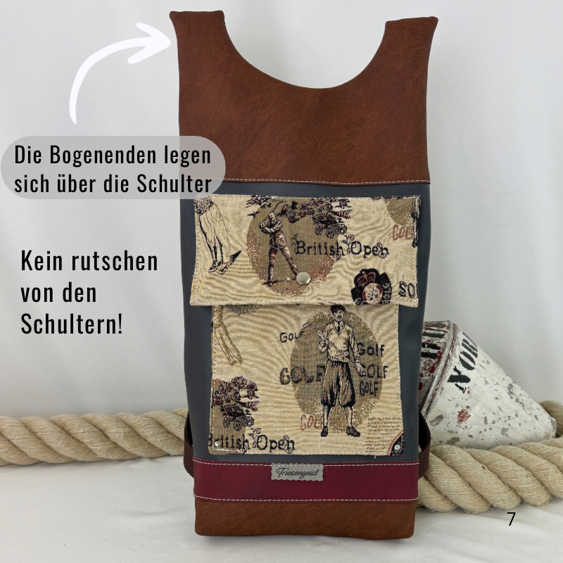 Damen- und Herrenrucksack Rucksack Magretha